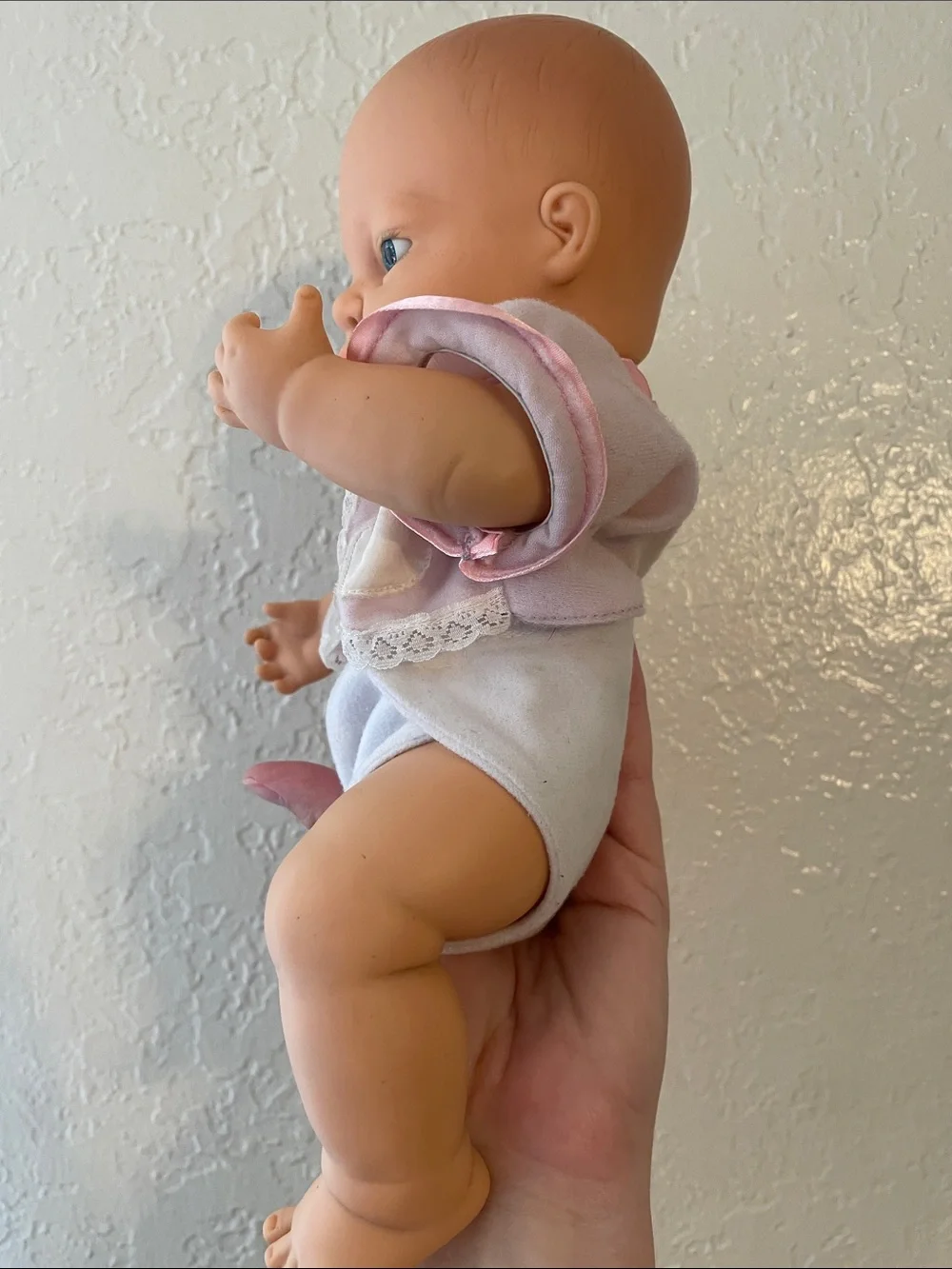 Vintage 90s Baby feels so real doll vintage Tyco weighted soft spot bones infant